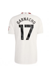 Fotbalové Dres Manchester United Alejandro Garnacho #17 Třetí Oblečení 2023-24 Krátký Rukáv